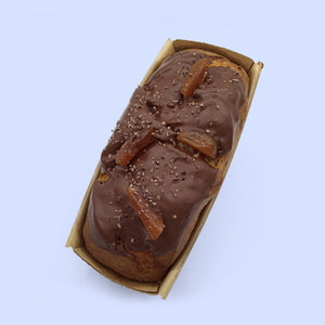 PanOpera natural box, apricot, dark and rum glazed with Ecuador single origin chocolate